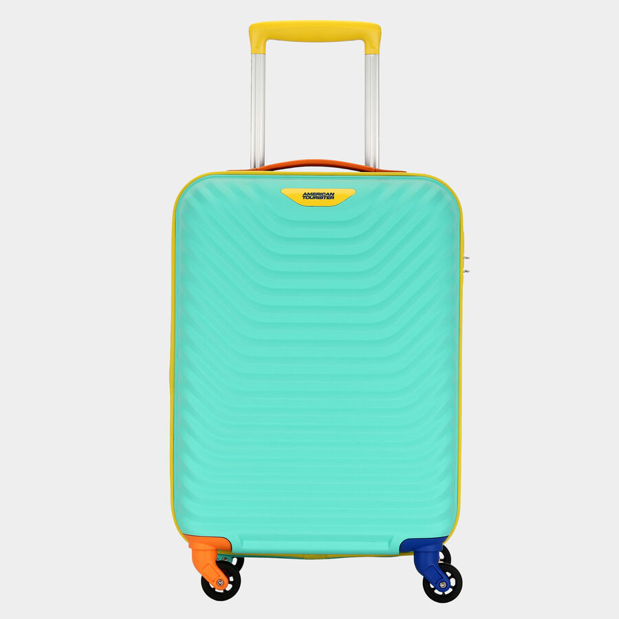 4-Wheel Multicolor Polypropylene Hard Case Trolley, Small, , large image number null