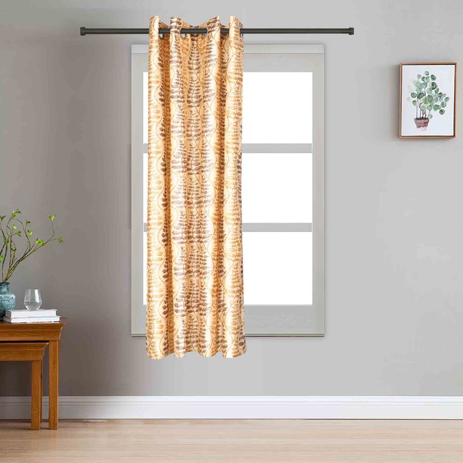 5ft. Beige Window Curtain, , large image number null