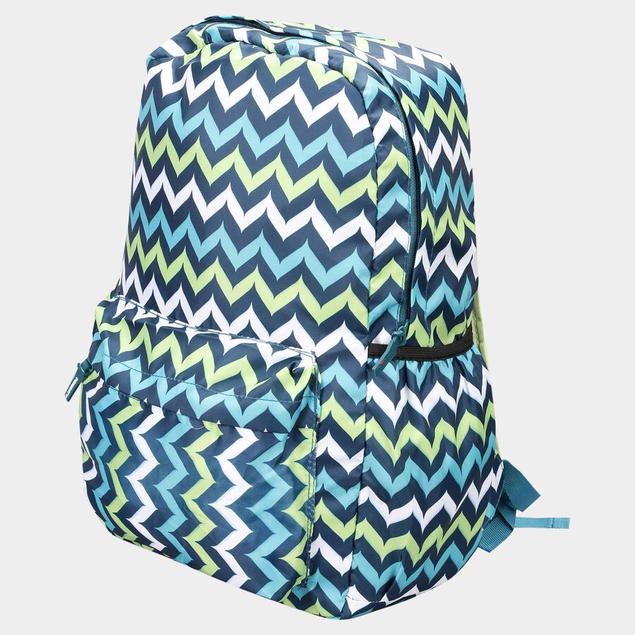 Women's Printed Fabric Backpack, , large image number null