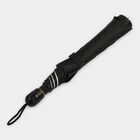 Woman's Black Polyester Umbrella, , small