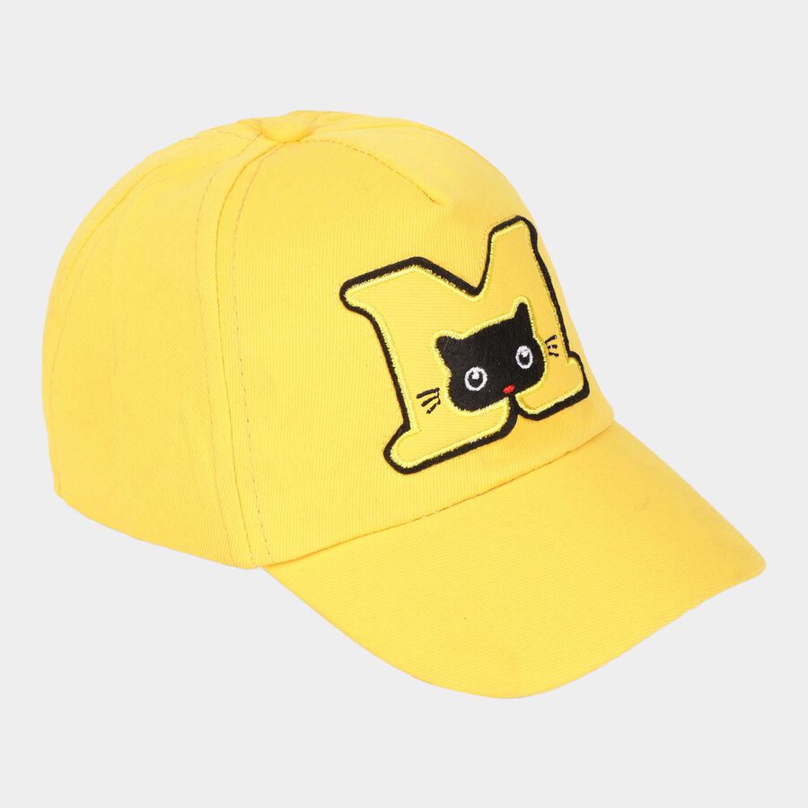 Kids' Yellow Canvas Cap, , large image number null