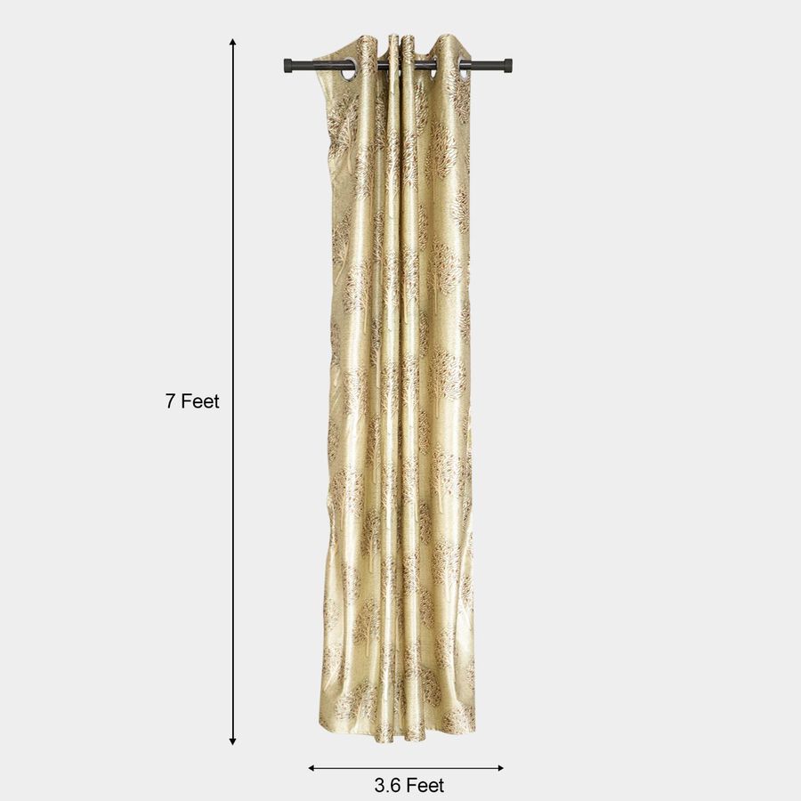 7ft. Green Microfiber Door Curtain, , large image number null