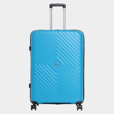 4-Wheel Blue Hard Case Trolley