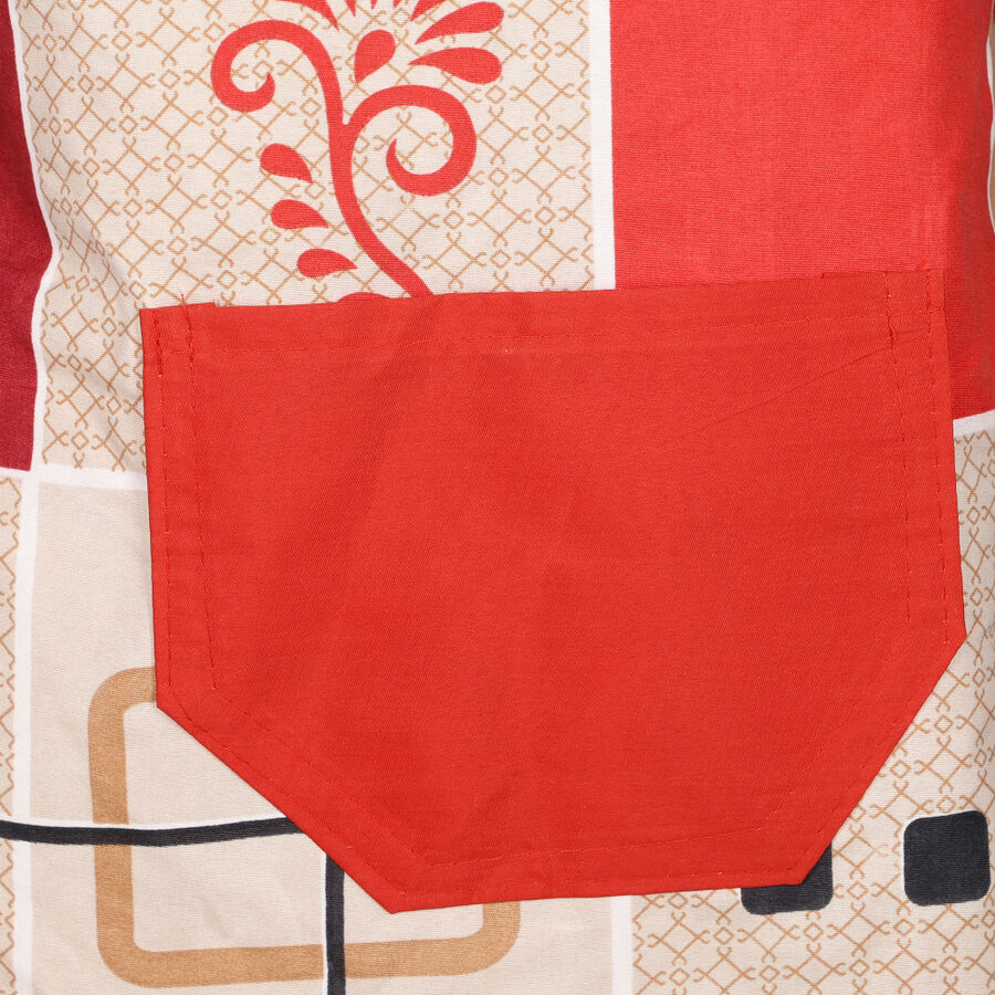 Beige Polyester Cotton Apron, , large image number null