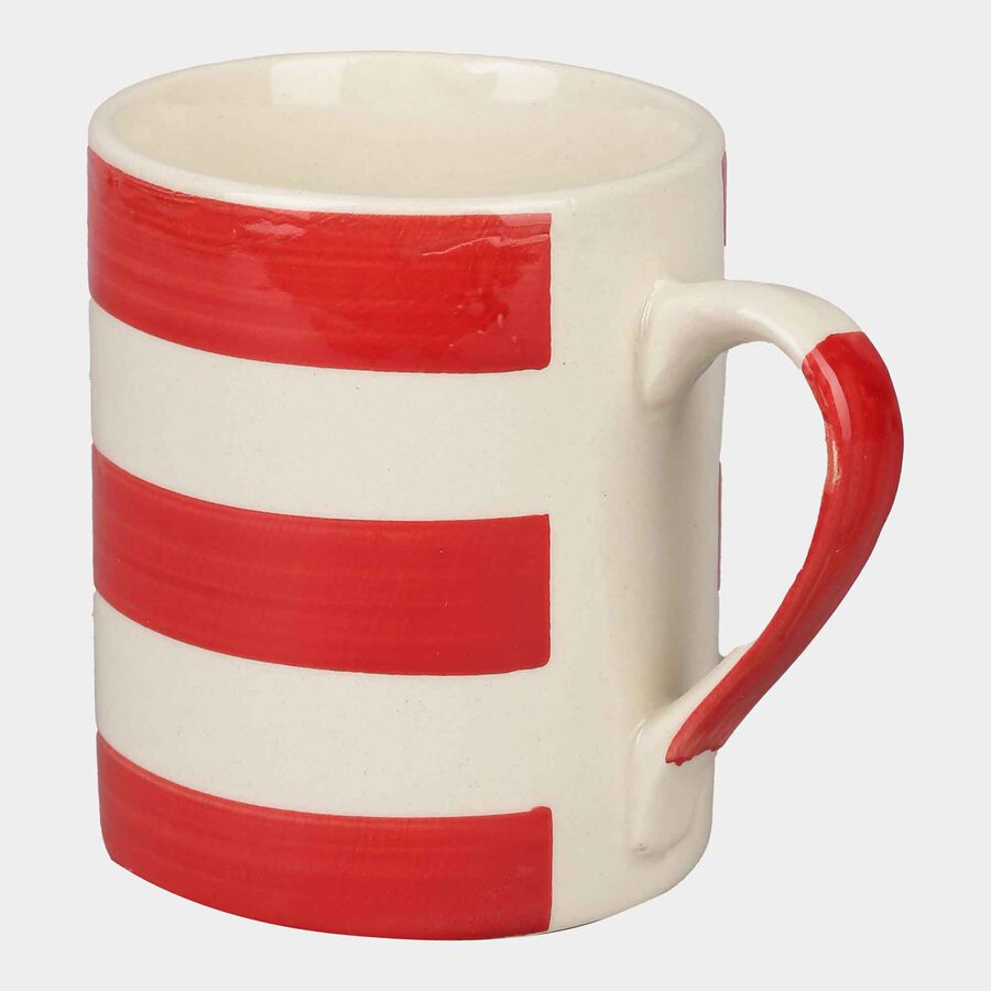 300 ml Stoneware Mug, Hand Painted Colour, , large image number null
