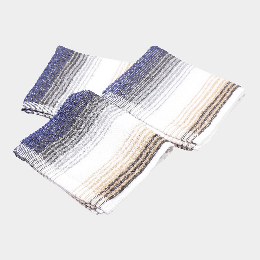 360 GSM Blue Cotton Face Towel, , large image number null