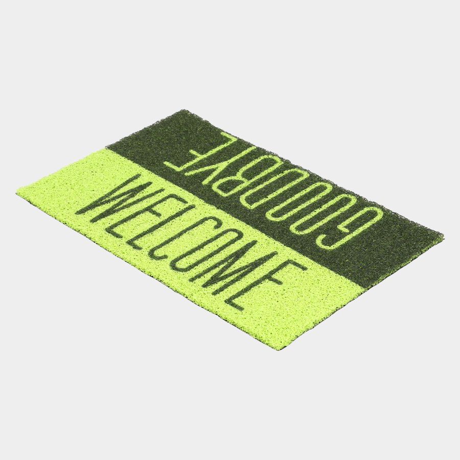 Anti-Skid Green Polypropylene Door Mat, , large image number null