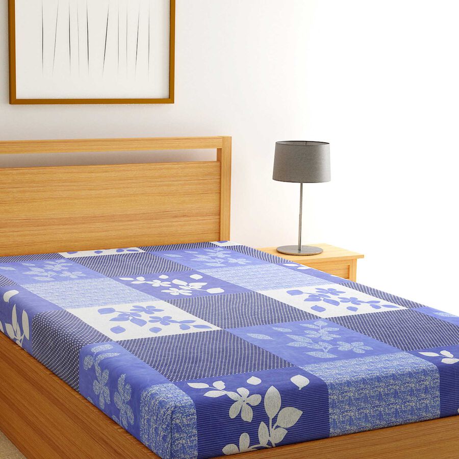 95 GSM Microfiber Single Bedsheet, , large image number null