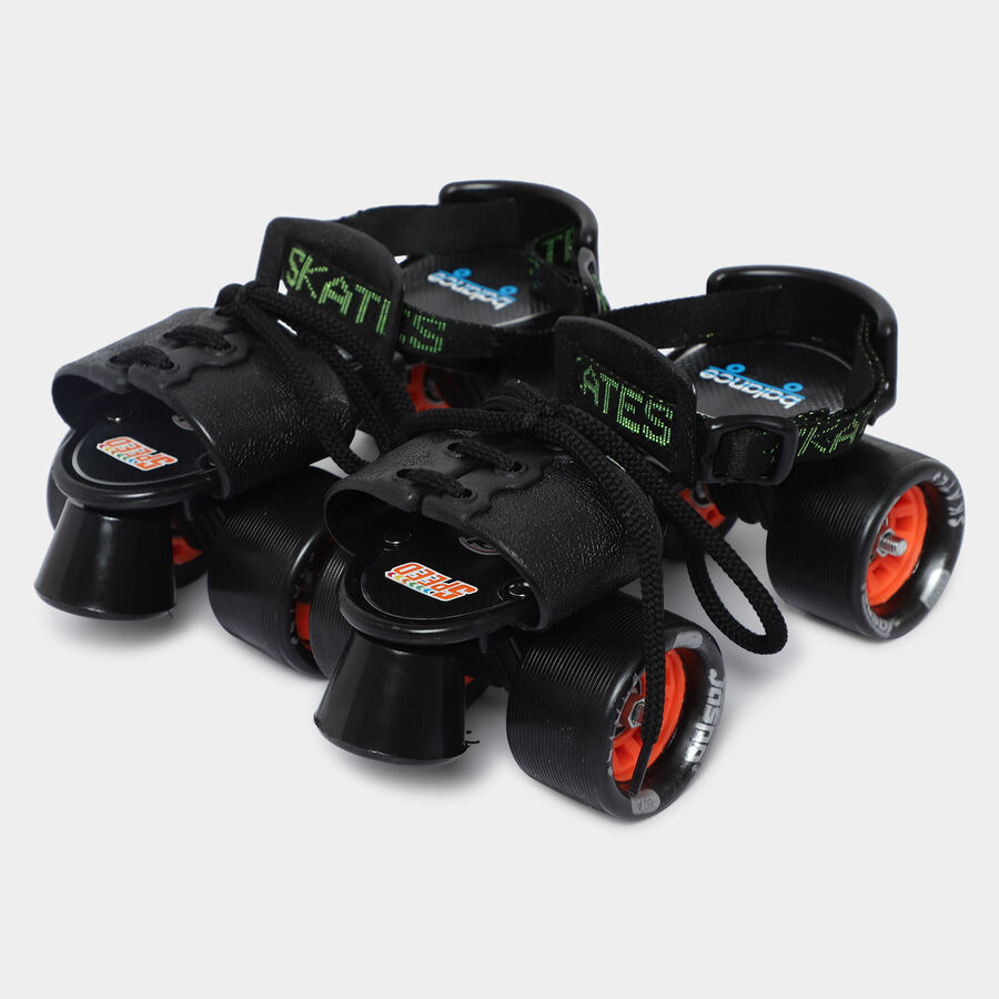 Roller Skates Combo Set With Helmet, Knee Guard, Elbow Guard + Skates, , large image number null