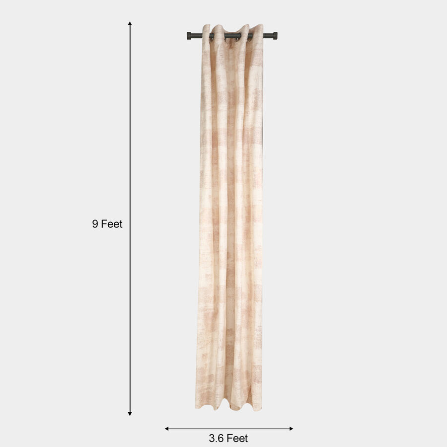 9ft. Cream Polyester Curtain, , large