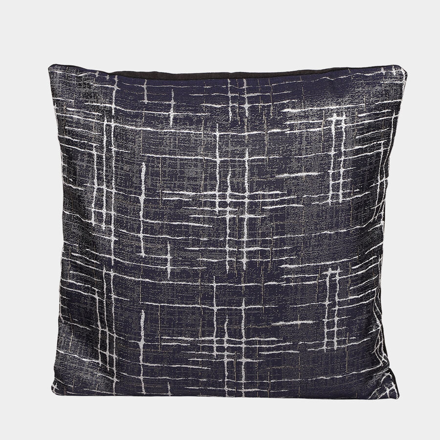 Blue Polyester Cushion Cover, , large image number null
