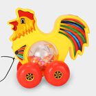 Yellow Plastic Pull Along Jeep Toy , , small