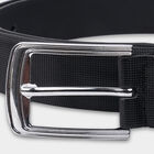Men's Black Polyurethane Formal Belt, , small image number null
