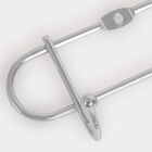 Mild Steel Wall Hanger with 6 Hooks - Colour/Design May Vary, , small image number null