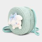 Women's Colour Block Plastic Sling Bag, , small image number null