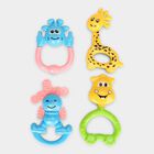Kid's Multi-Color Baby Rattles and Teethers Toy Set, , small