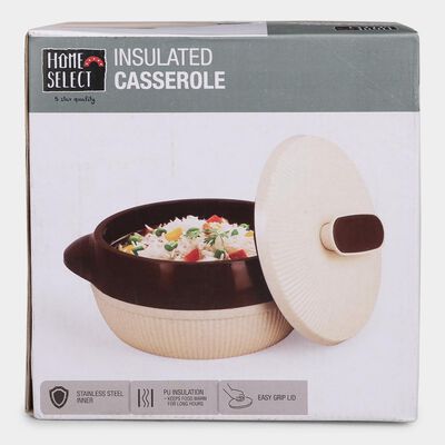 800ml Stainless Steel, Plastic Casserole