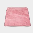 Anti-Skid Pink Polyester Bath Mat, , small image number null