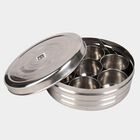 Steel Masala Dani, 18 cm Dia., , small image number null