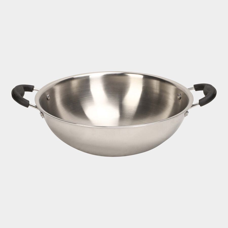 3L Aluminium Kadhai, , large