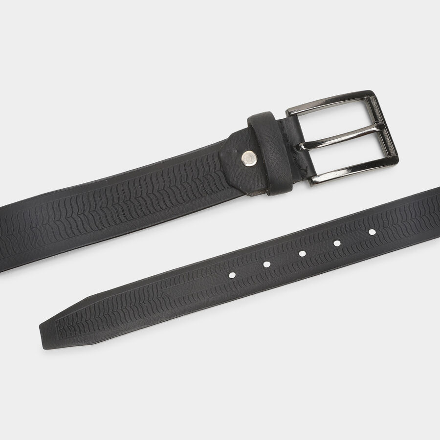 Men's Brown Polyurethane Belt, , large image number null