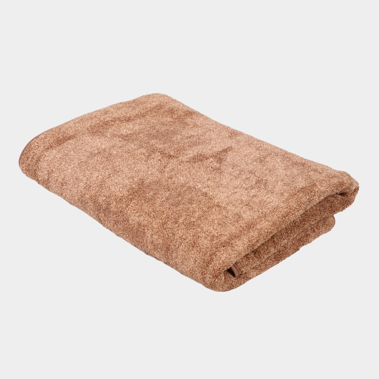 Home Beautiful                         300 GSM Brown Microfiber Bath Towel
