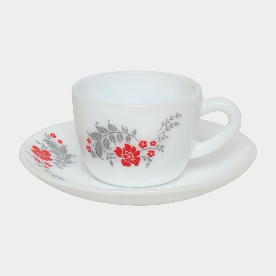 130 ml Opalware Cup & Saucer Set, , large image number null