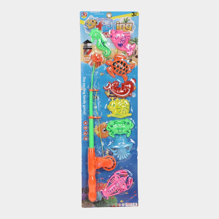 Plastic Fishing Set of 9, , large