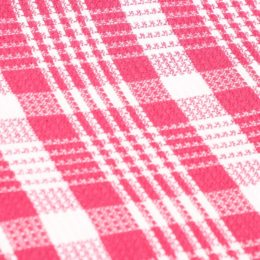 270 GSM Pink Cotton Blend Bath Towel, , large