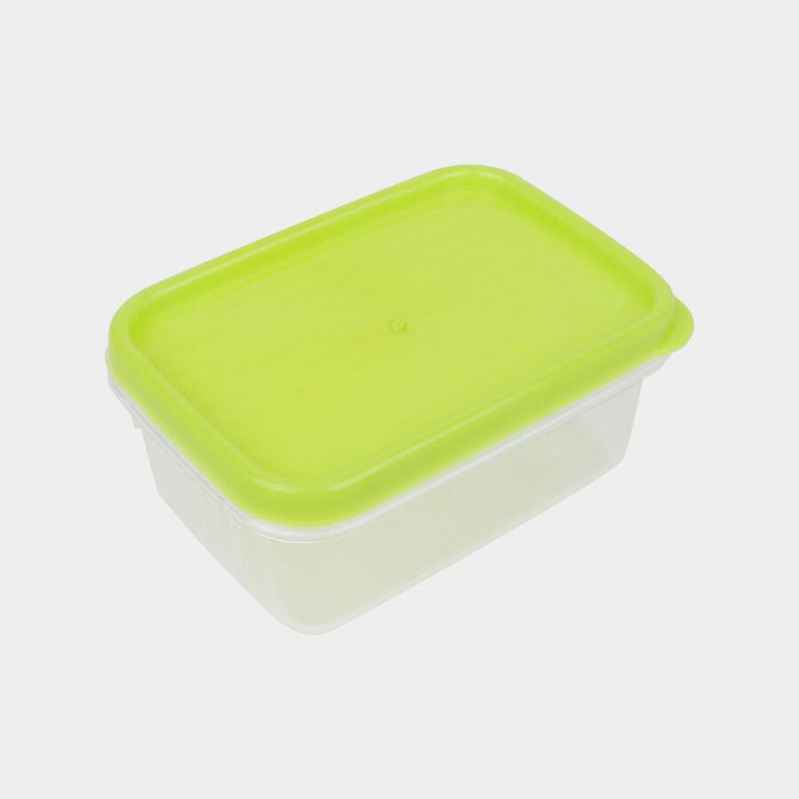एयर-टाइट प्लास्टिक कंटेनर, 3 का सेट, 100 ml X 3, , large image number null