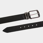 Men's Black Polyurethane Casual Belt, , small image number null