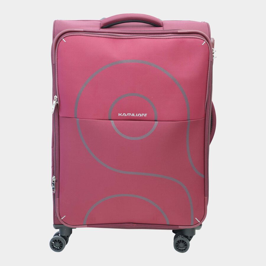 8-Wheel Polyester Soft Case Trolley, Medium, , large image number null