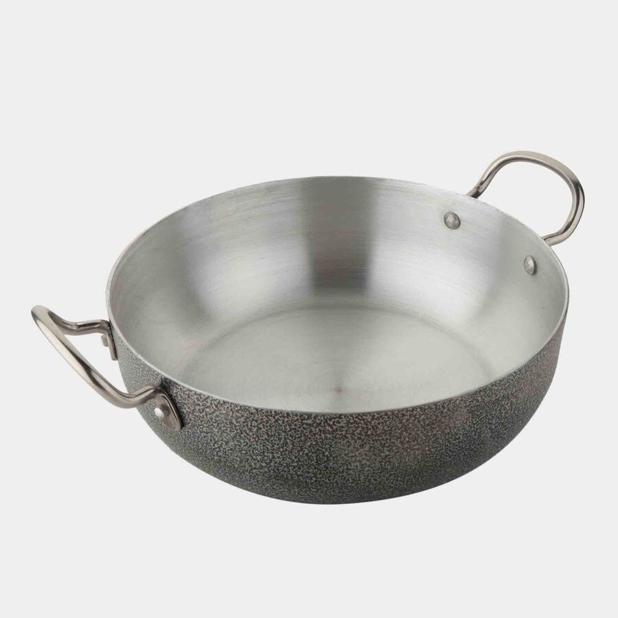 3 L Aluminum Kadhai, Induction Compatible, , large image number null