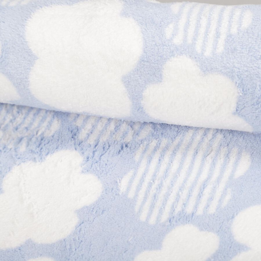 280 GSM Blue Microfiber Baby Towel, , large image number null