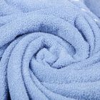 360 GSM Blue Cotton Bath Towel, , small image number null