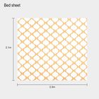 104 TC Cotton Double Bedsheet with 2 Pillow Covers, , small image number null