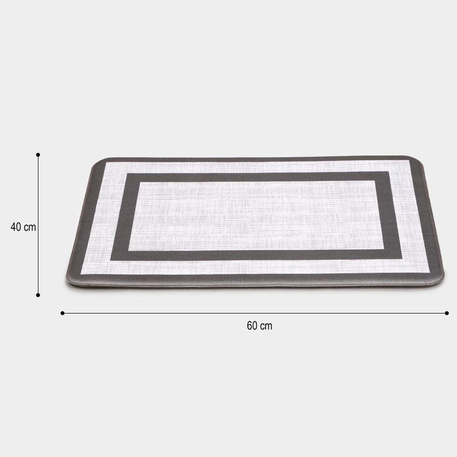 Anti-Skid Black PVC Door Mat, , large