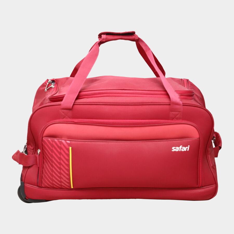 Red Polyester Duffle Trolley, , large image number null