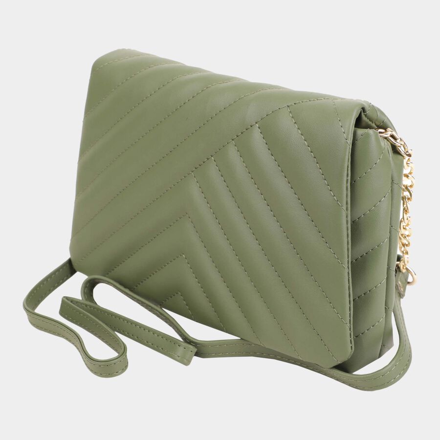 Women's Polyurethane Envelope Sling Bag, , large image number null