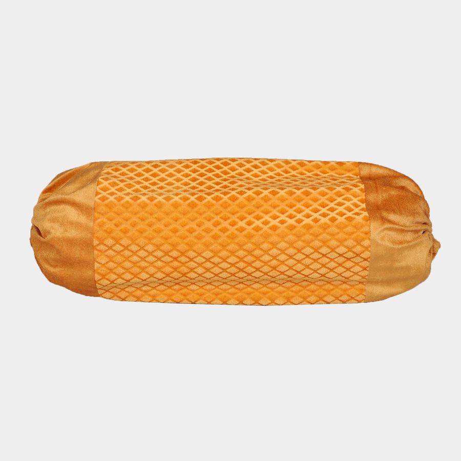 Ochre Microfiber Bolster Cover, , large image number null