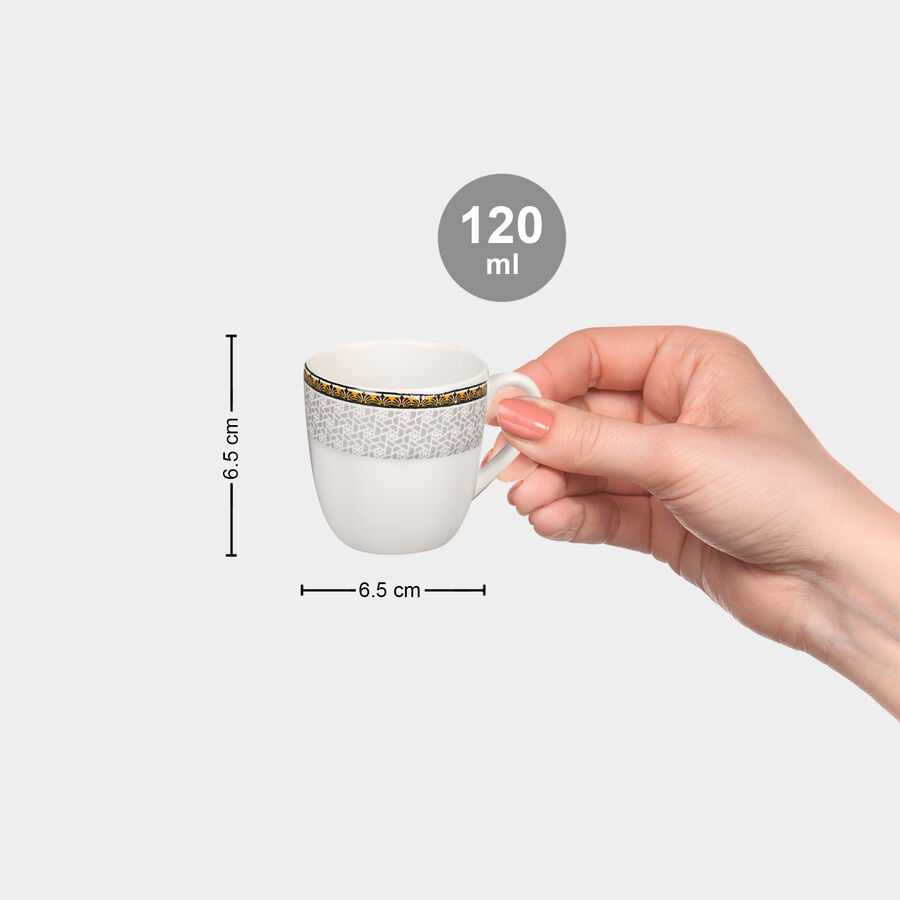 120 ml Stoneware Cup, Set of 6, , large image number null