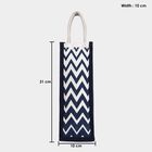 Dark Blue Canvas Bottle Bag, , small image number null