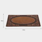 Anti-Skid Brown Rubber Door Mat, , small