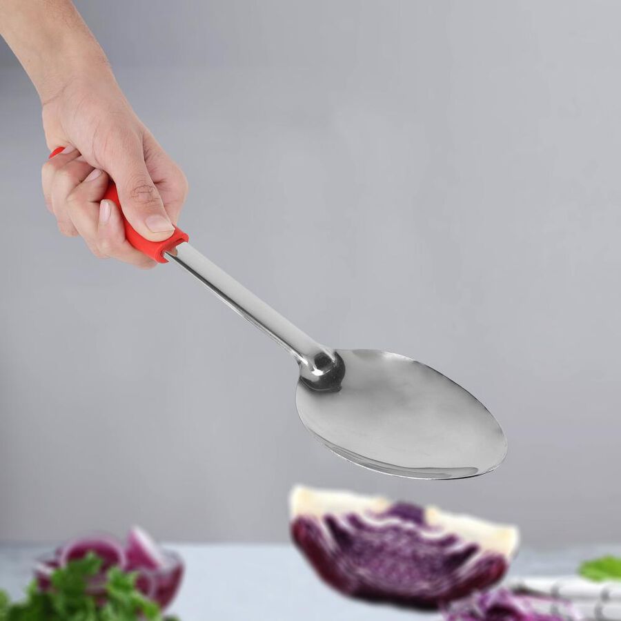 Steel Serving Spoon , , large image number null
