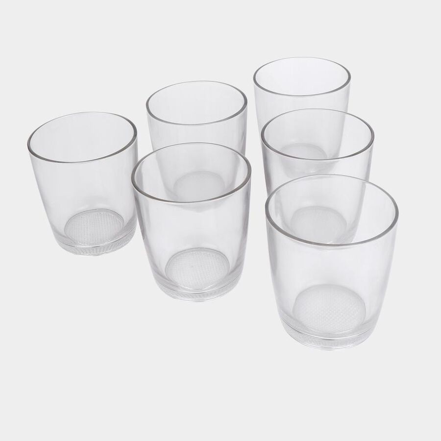 320ml Glass Tumbler Set of 6, , large