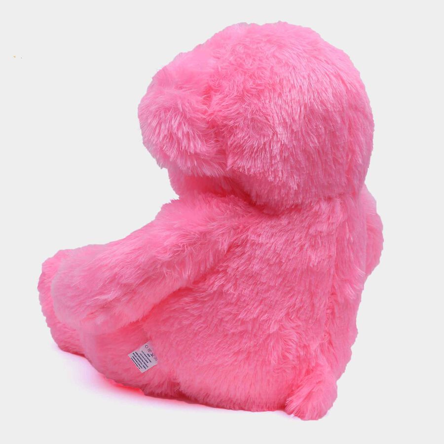 Large Pink Teddy With Muffler, , large image number null
