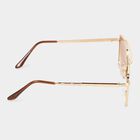 Men's Metal Gradient Square Sunglasses, , small image number null