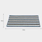 Anti-SKId Blue Polyester Door Mat, , small image number null