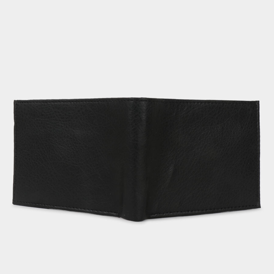 Men PU Black Wallet, , large image number null