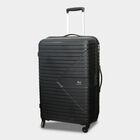 4-Wheel Black Polypropylene Hard Case Trolley, Large, , small image number null